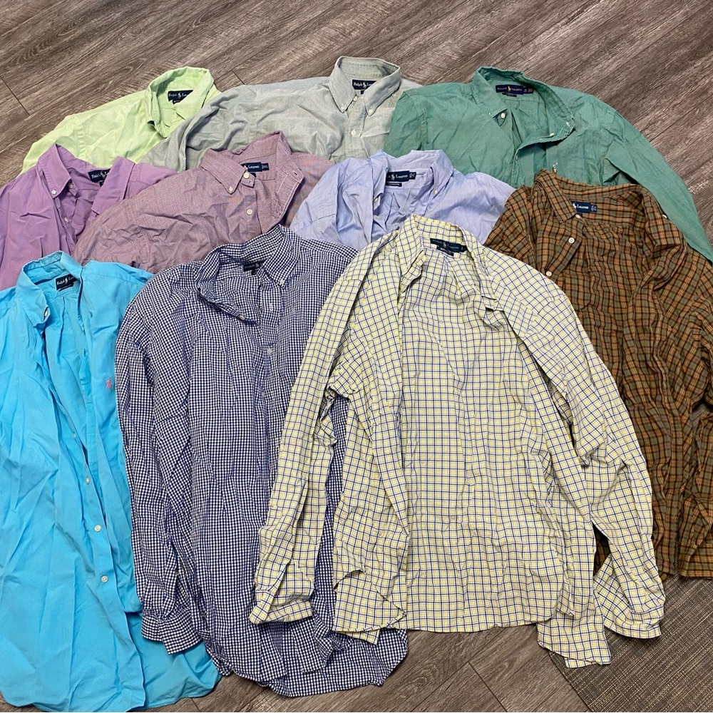 Polo Ralph Lauren Men's Shirt Lot